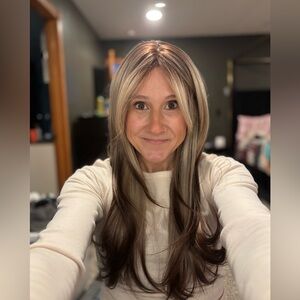 Synthetic Reverse Ombré Wig PRICE FIRM